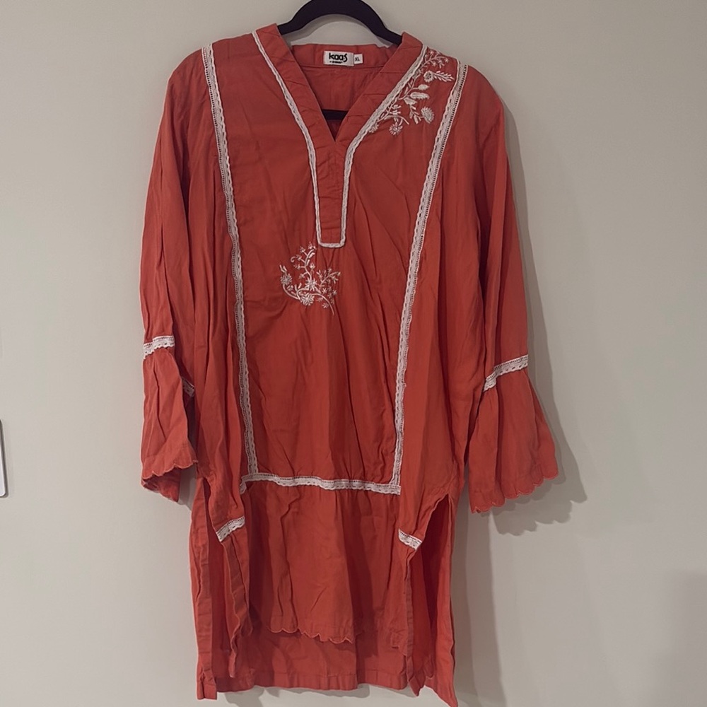 KAAS embroidered kurta Size XL